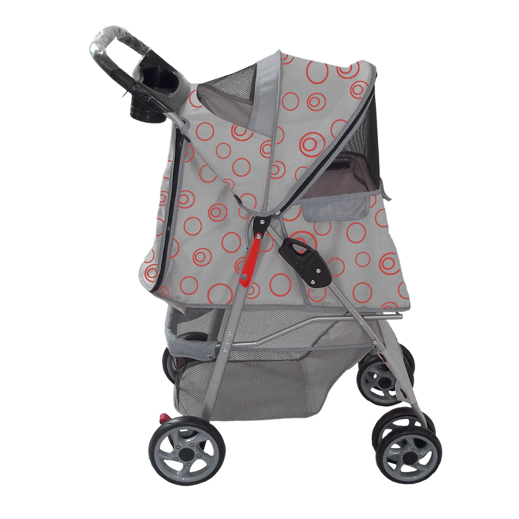 Gray Pet strollers for cats and dogs